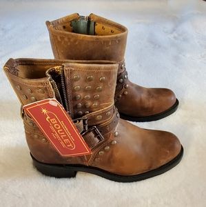 New Boulet Motorcycle Boot With Studded Detail Size 9